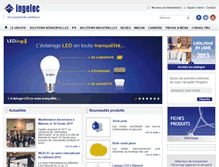Tablet Screenshot of ingelec.com